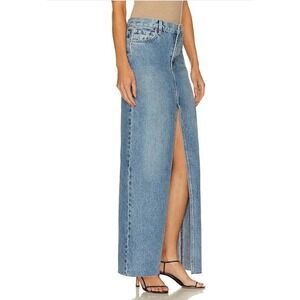 GRLFRND Candice Front Split Maxi Skirt, size 27